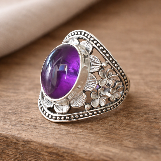 Agate Haïda avec Améthyste